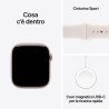 Apple Watch Serie 11 42mm AC/Rose Gold SB/L Blush M/L MEU44QL/A
