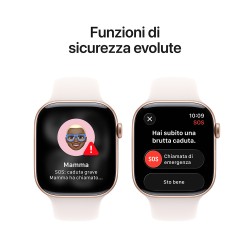 Apple Watch Serie 11 42mm AC/Rose Gold SB/L Blush M/L MEU44QL/A
