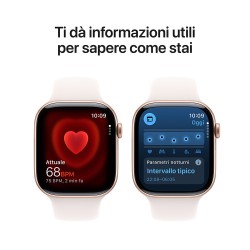 Apple Watch Serie 11 42mm AC/Rose Gold SB/L Blush M/L MEU44QL/A