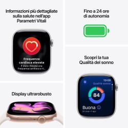 Apple Watch Serie 11 42mm AC/Rose Gold SB/L Blush M/L MEU44QL/A